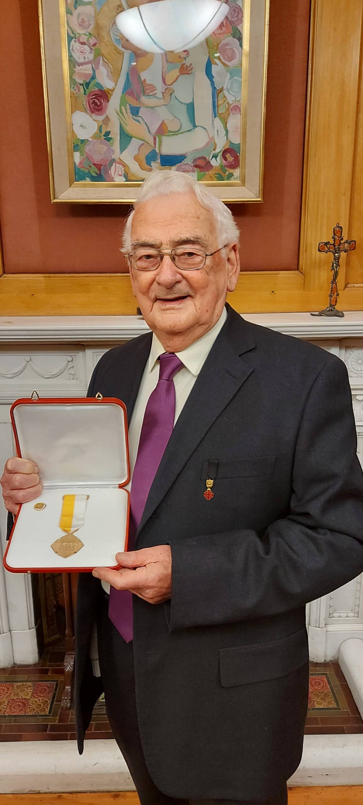 Pope Francis award for Dominic Dowling